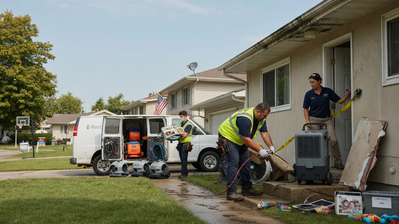 Water Damage Restoration in New Lothrop, MI near me